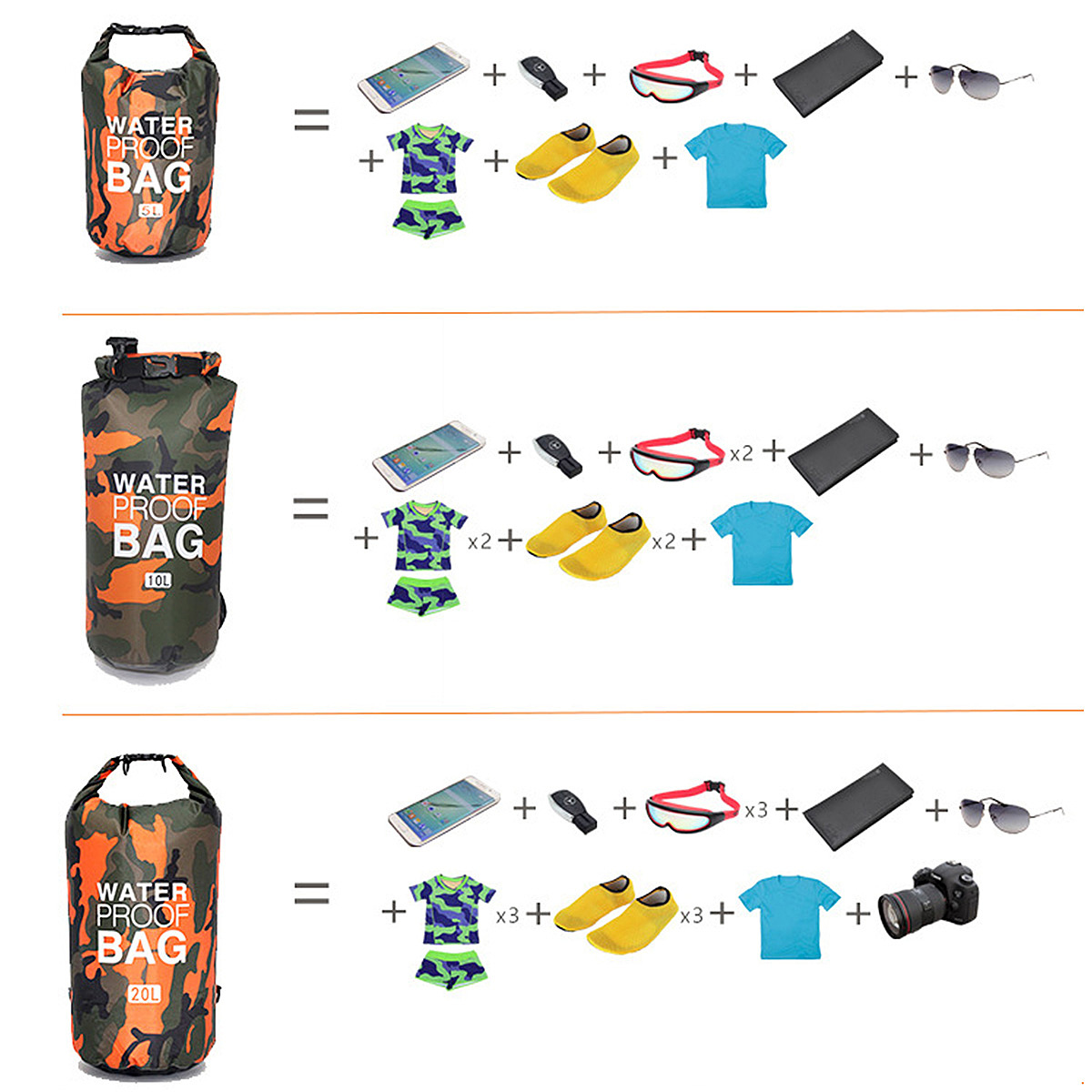 户外防水袋亚马逊主附图