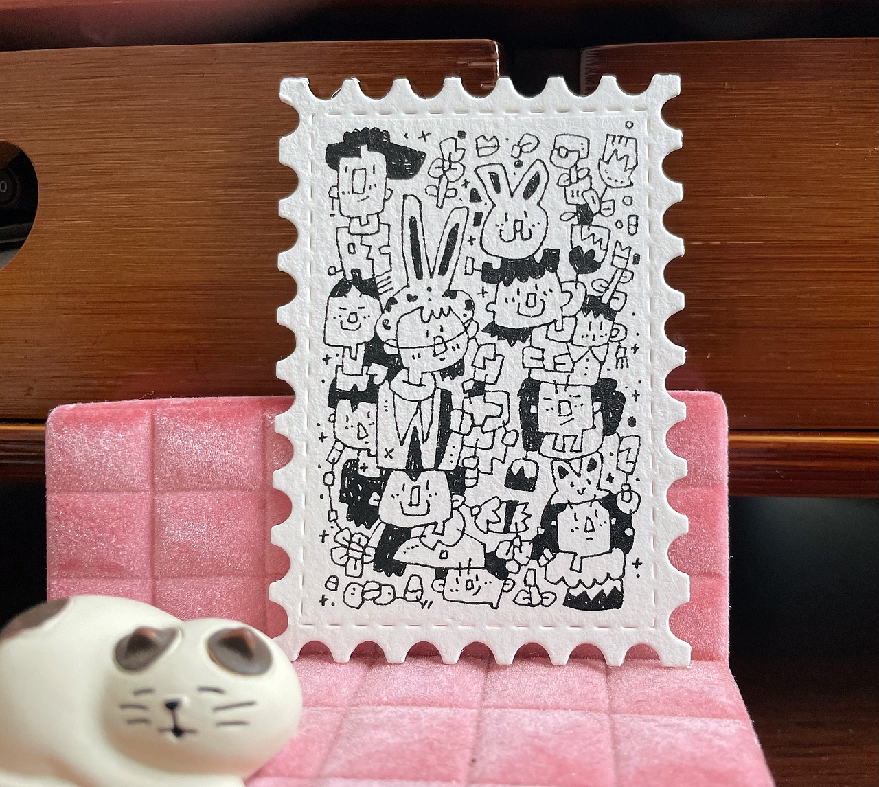 小兔子故事7（图ZMzE4NjQxNDUy） - 艺术插画 - 站酷设计师顾刷刷原创素材 - 站酷ZCOOL