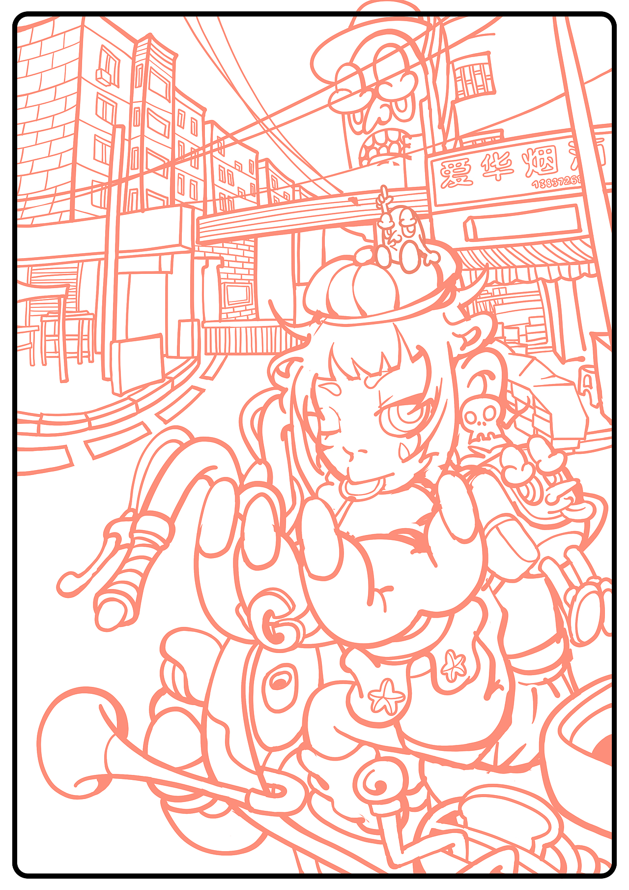 原创插画/P.T/3-5月作品总结