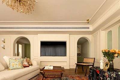 家装案例赏析——法式复古风,沦陷在电影氛围里的家