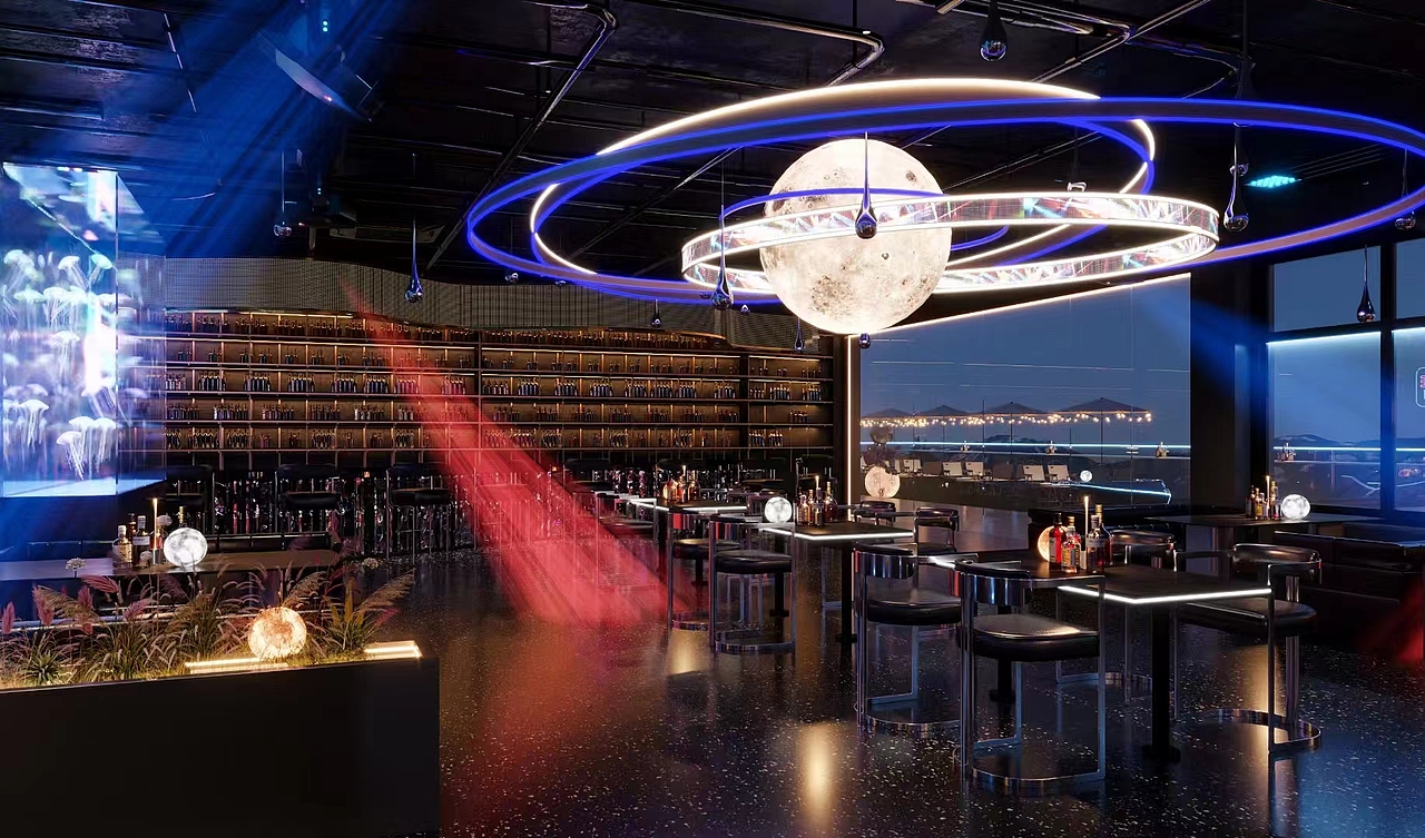 丽娜的星球主题酒吧