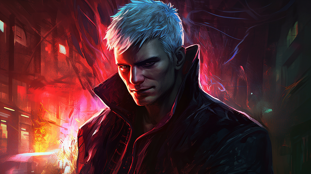 MidJourney AICG X Devil May Cry（图ZMzM3OTMwMTIw） - 游戏原画 - 站酷设计师迷一样的设计原创素材 - 站酷ZCOOL