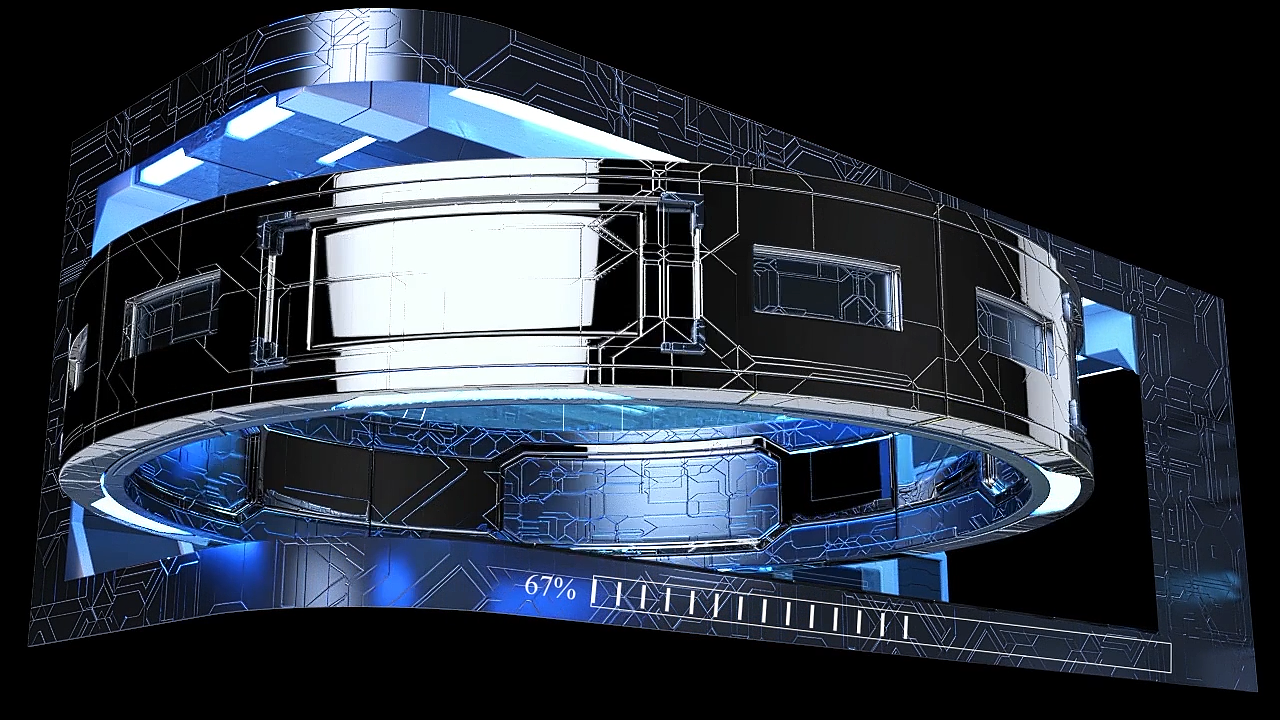 裸眼3D仿真展示