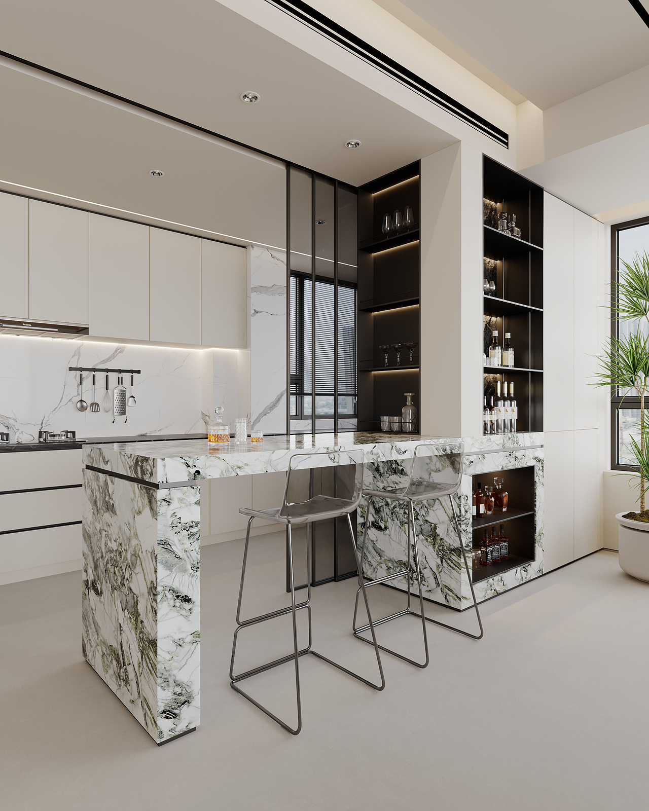 现代风格-未来效果图