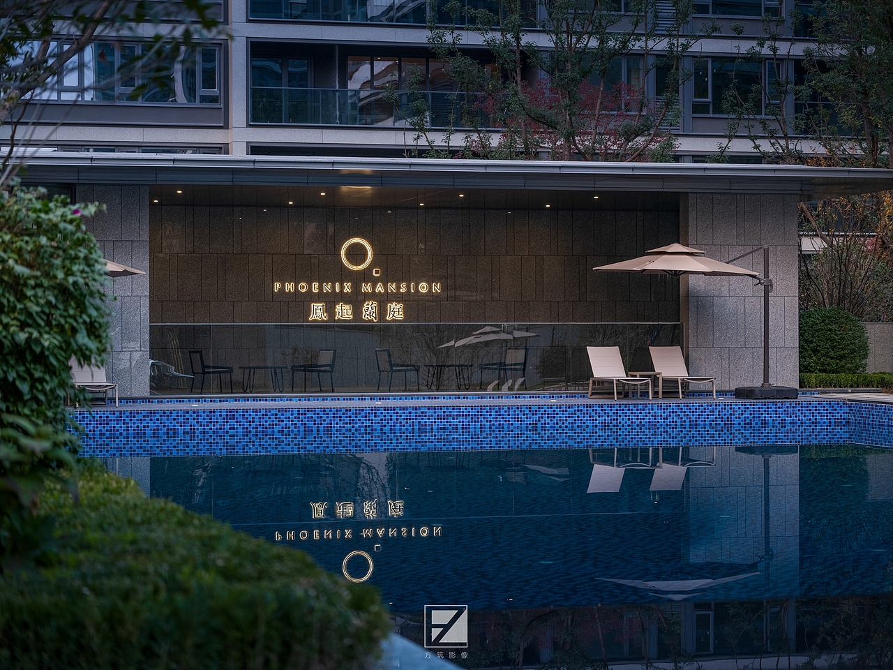 【上海方筑影像】--成都凤起籣庭住宅大区景观（图ZMzI0MTI3NTI0） - 环境/建筑摄影 - 站酷设计师上海方筑影像原创素材 - 站酷ZCOOL