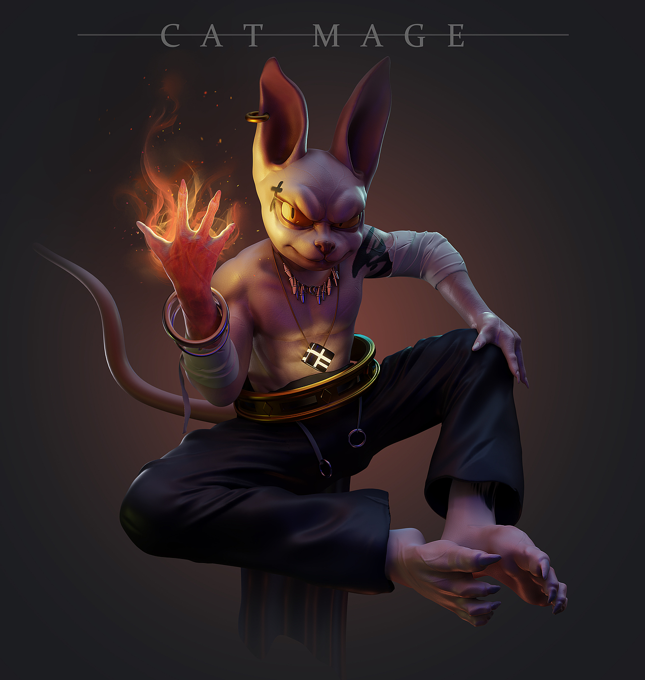 貓術士?。▓DZMzAwMTkyMjA4） - 人物/生物 - 站酷設計師南屏丿原創(chuàng)素材 - 站酷ZCOOL