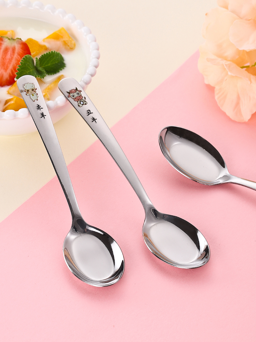 不锈钢勺拍摄案例