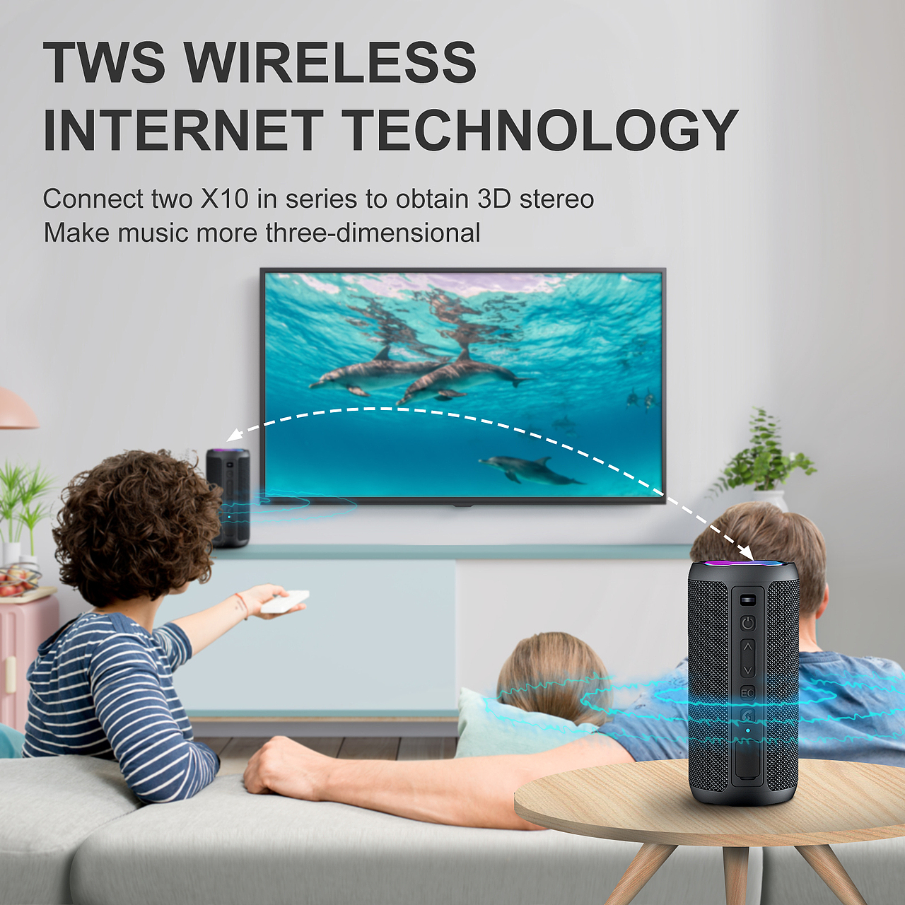 亚马逊_TWS蓝牙音箱