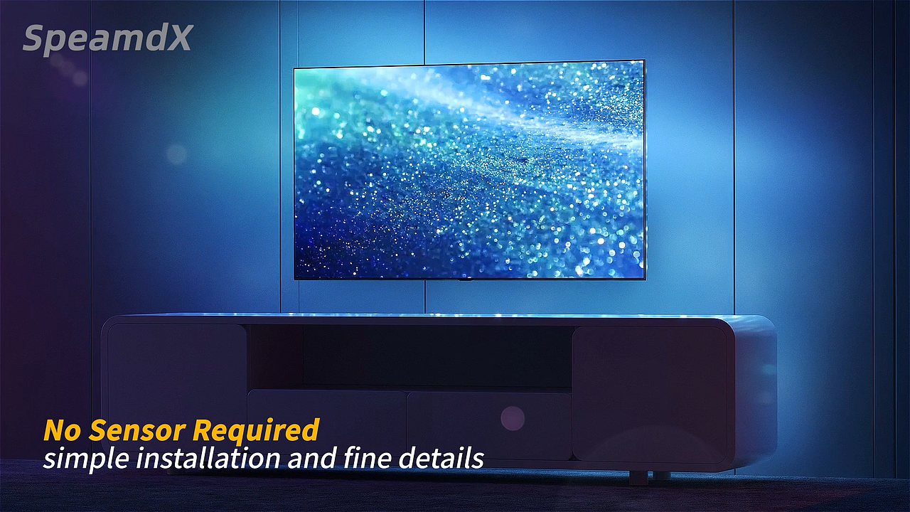 HDMI电视氛围灯动态展现