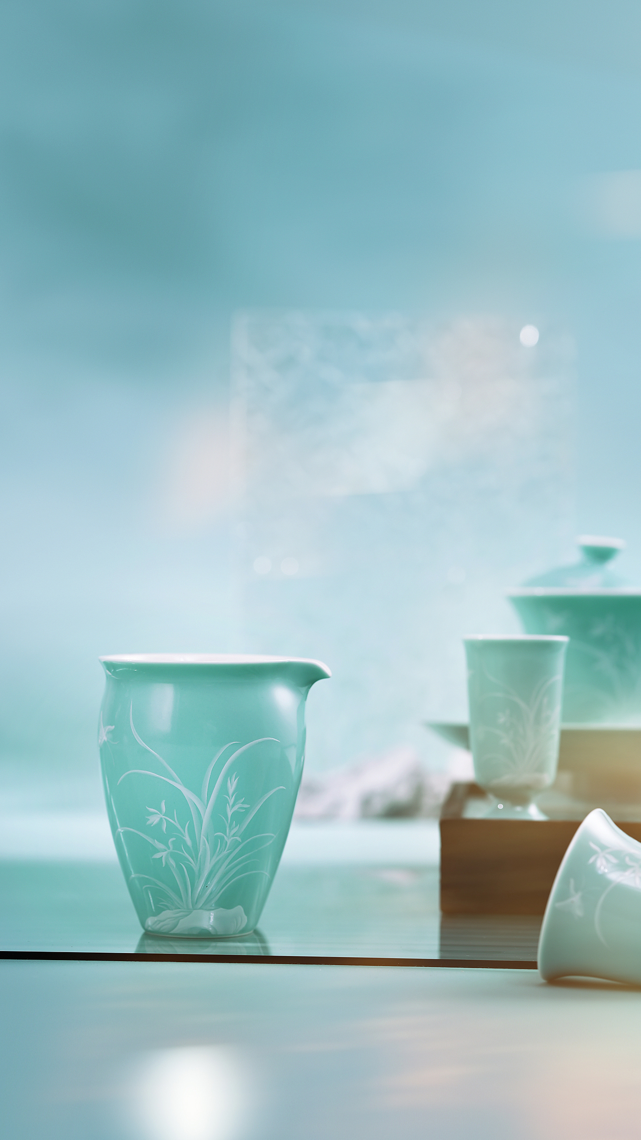 茶具拍摄 茶具创意拍摄 高级感茶具摄影