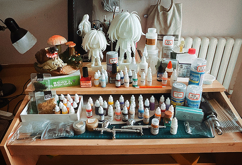 手涂我用的都是水性漆