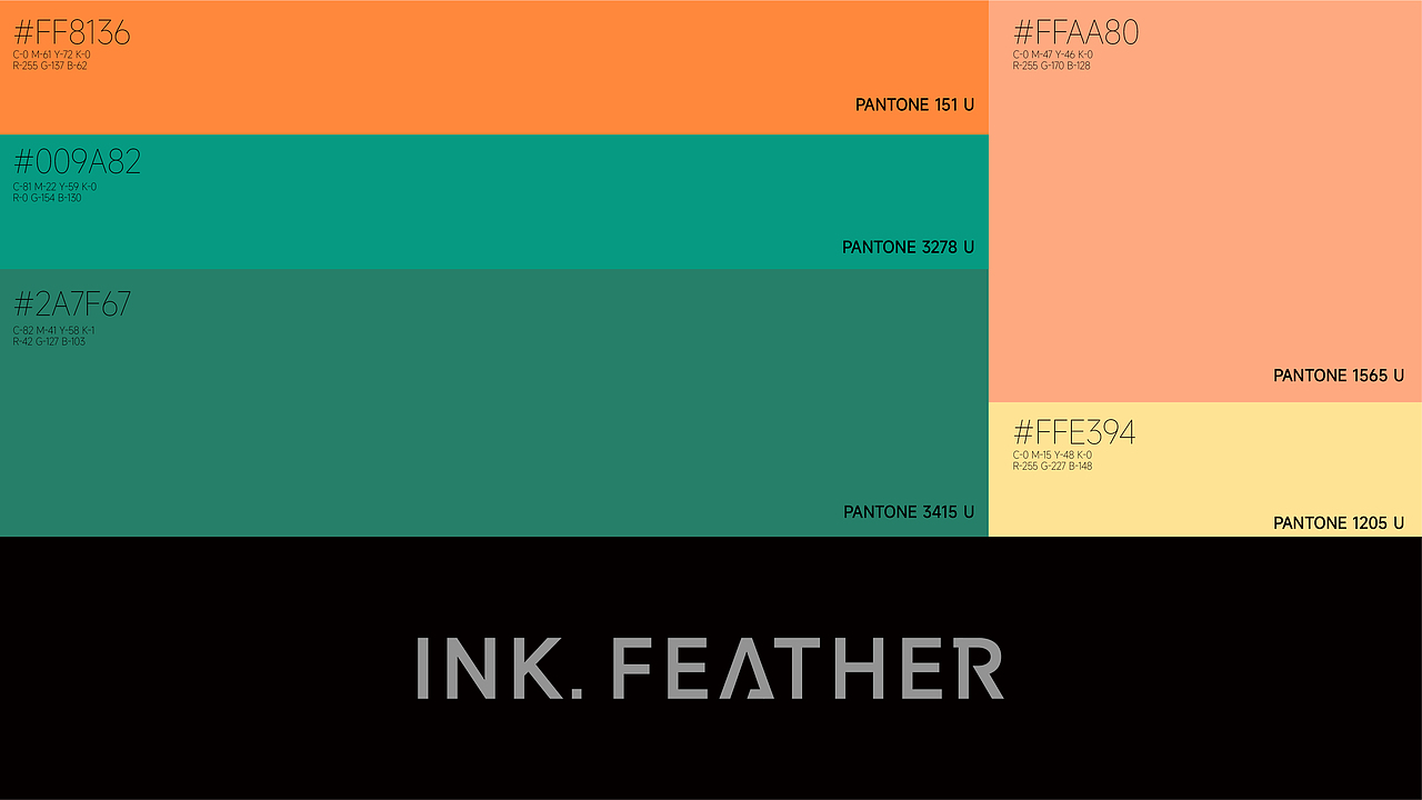 我在厦门开了一家咖啡店 〇 INK FEATHER｜鹰氪啡乐（图ZMzI3MTczODI0） - 品牌 - 站酷设计师玩艺创意设计所原创素材 - 站酷ZCOOL
