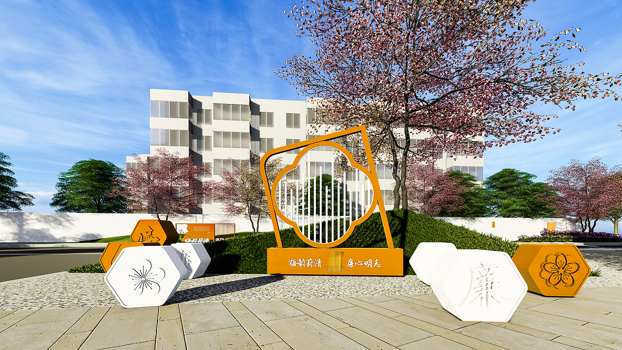 梅韵葑清口袋公园景观小品设计（图ZMzMzMTIyODgw） - 景观设计 - 站酷设计师YAFI扬飞原创素材 - 站酷ZCOOL
