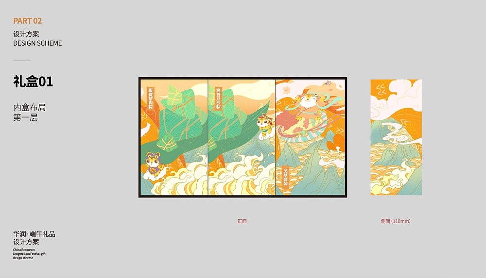 华润 | 礼盒插画 |端午