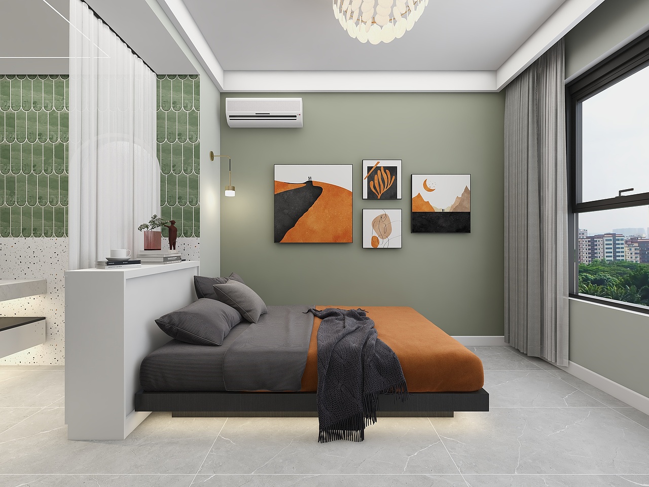 四川岳池御龙湾（111平方地中海三居室）（图ZMzE2ODgyMDMy） - 家装设计 - 站酷设计师设计师成爽原创素材 - 站酷ZCOOL