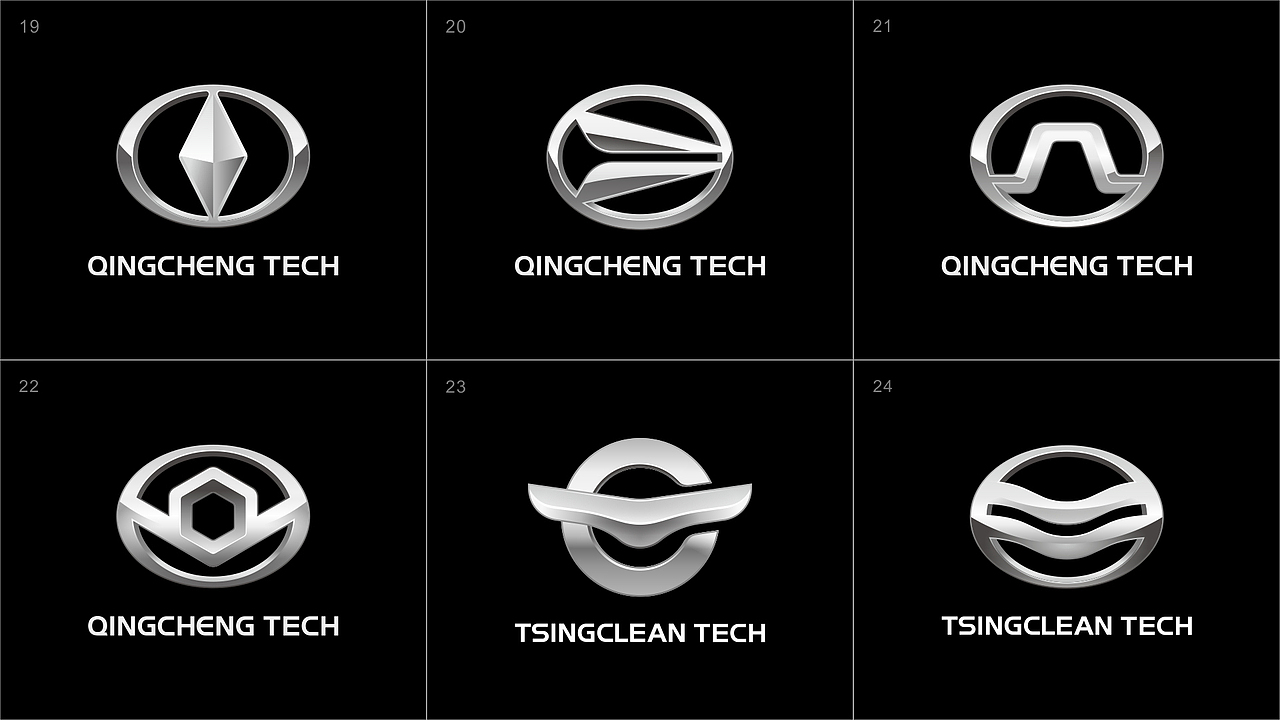 tsingclean tech 车标设计