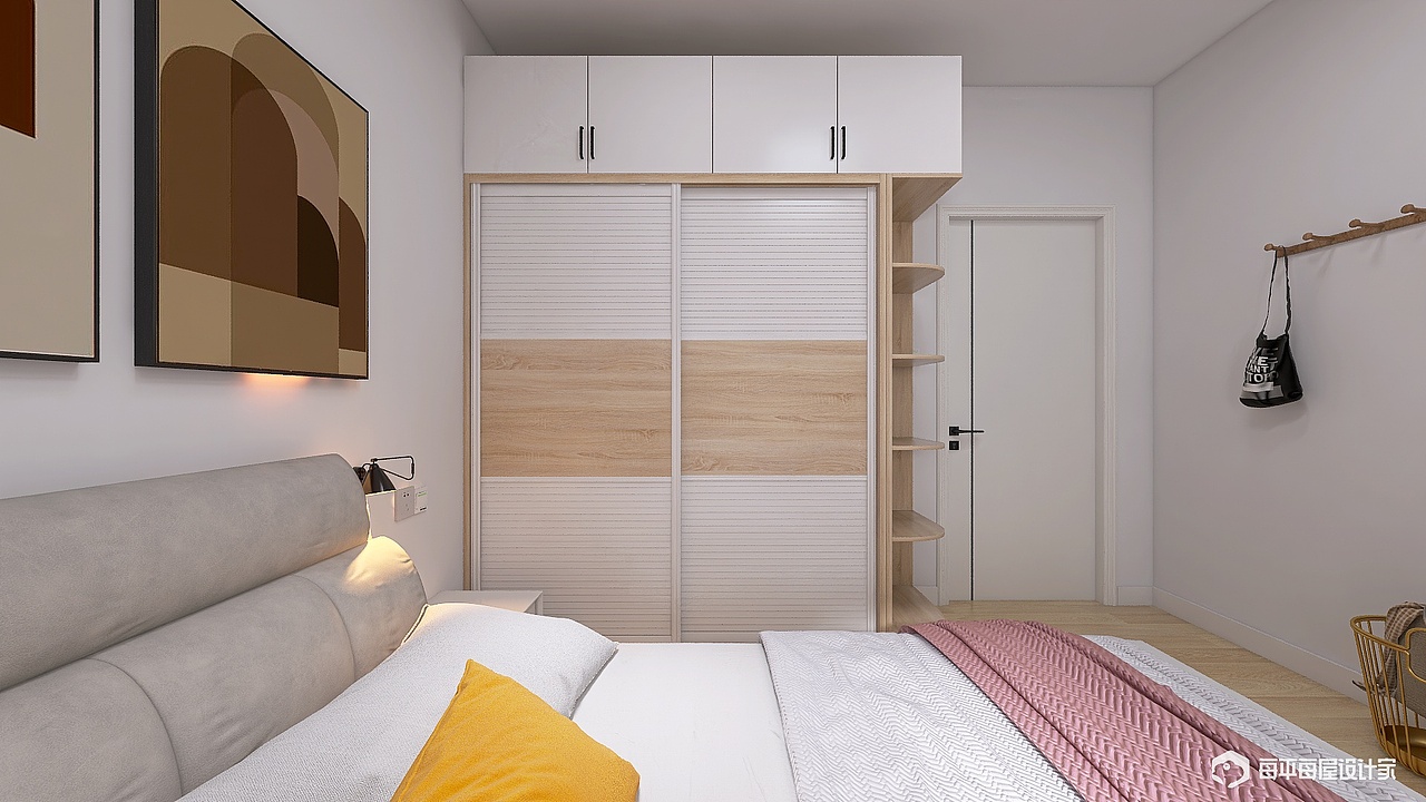 86平小户型两居的小家｜简单实用｜我心中的理想家（图ZMzMyMjIxNjc2） - 家装设计 - 站酷设计师鸣杨913原创素材 - 站酷ZCOOL