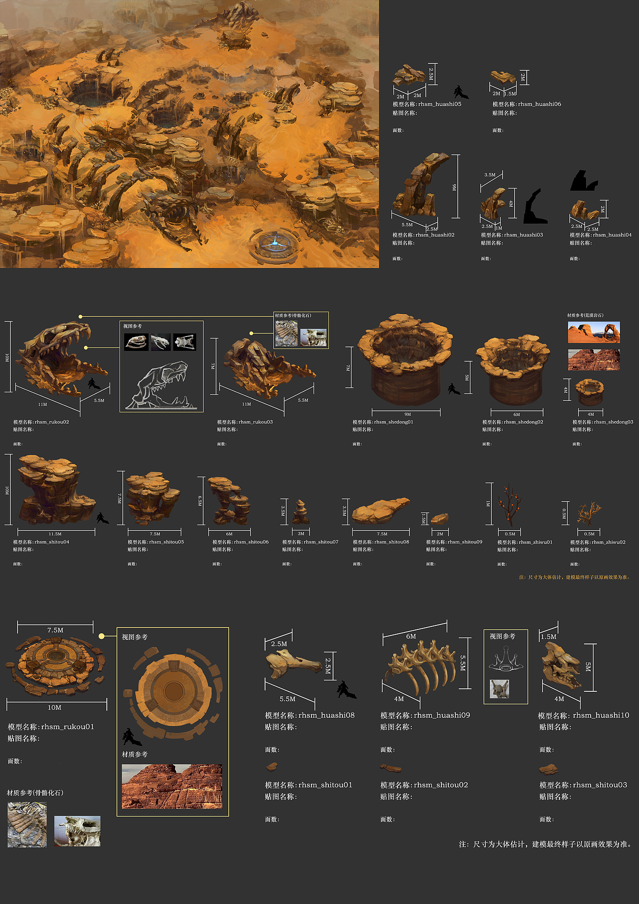 之前设计的一些场景