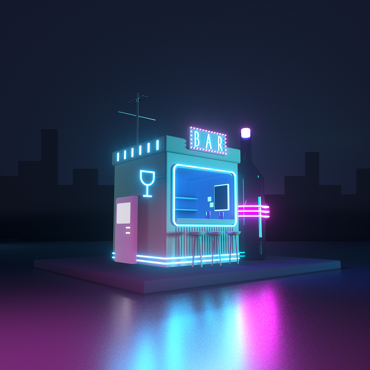 C4D练习（图ZMzY0NDEyNTQ0） - 其他三维 - 站酷设计师shuismargin原创素材 - 站酷ZCOOL