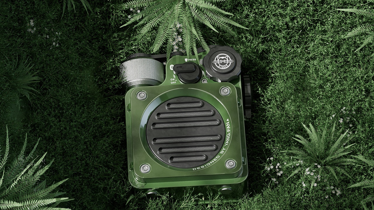 猫王音箱三维动画FxB