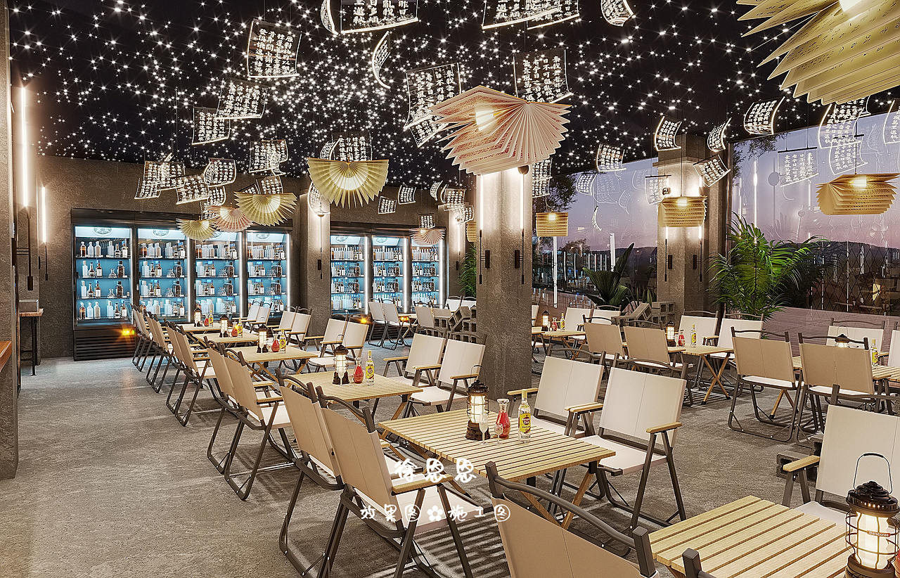 露营主题餐饮，体验都市里的露营风