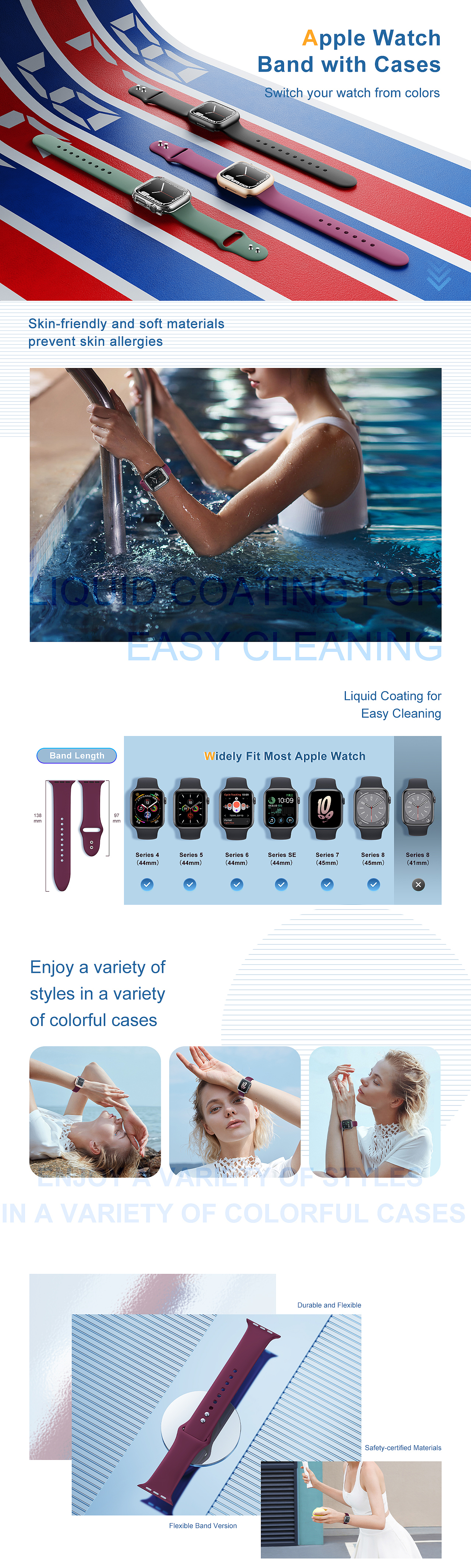 亚马逊电商——Apple Watch表带 & 汽车车载支架（图ZMzMyNzE1Nzcy） - 电商 - 站酷设计师羊粒粒原创素材 - 站酷ZCOOL