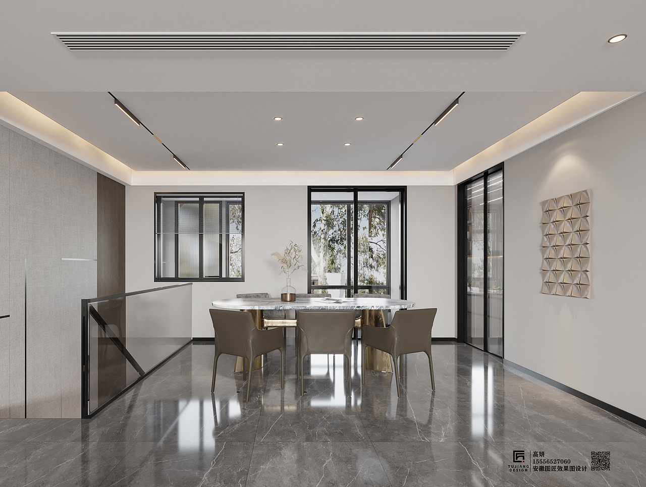 现代混搭风格不受任何限制和约束形成的装修效果