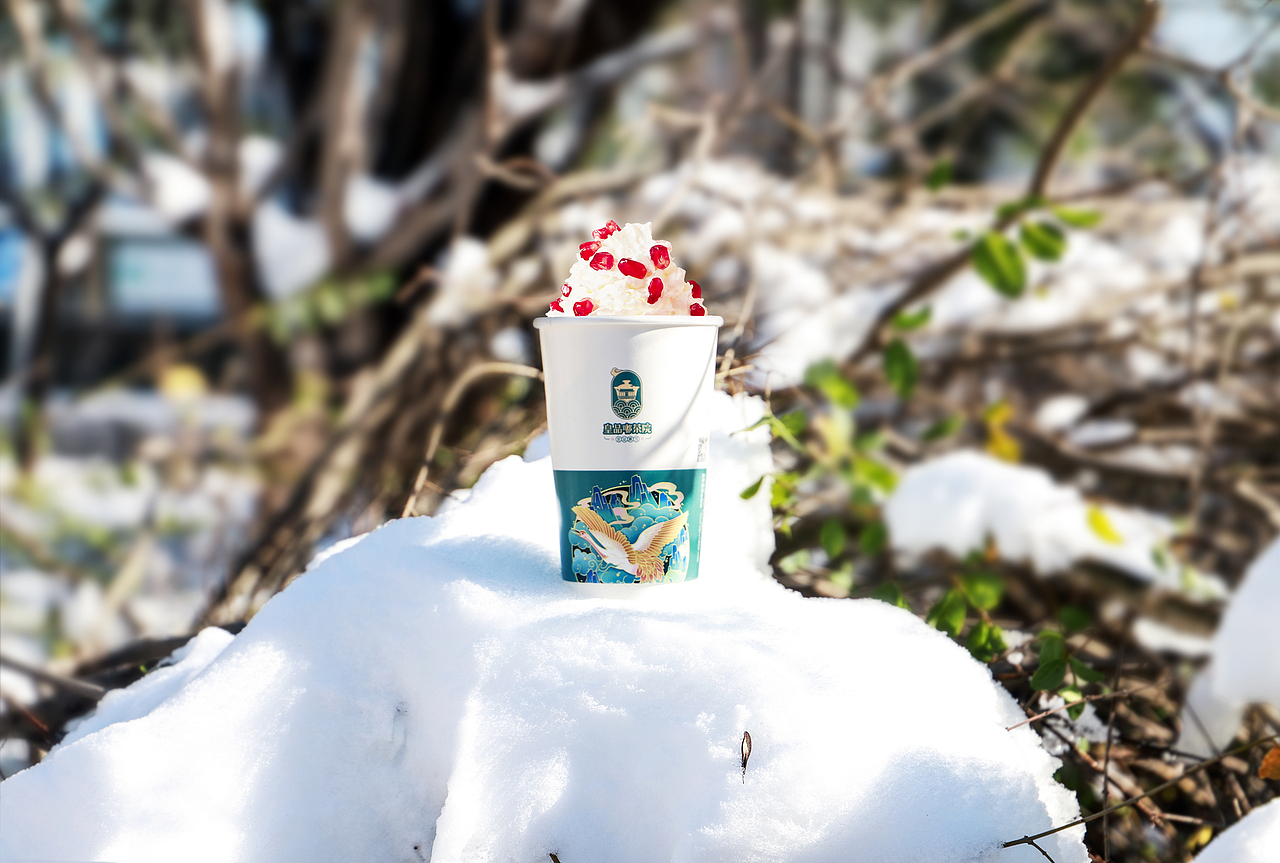 宫廷潮饮系列品牌设计