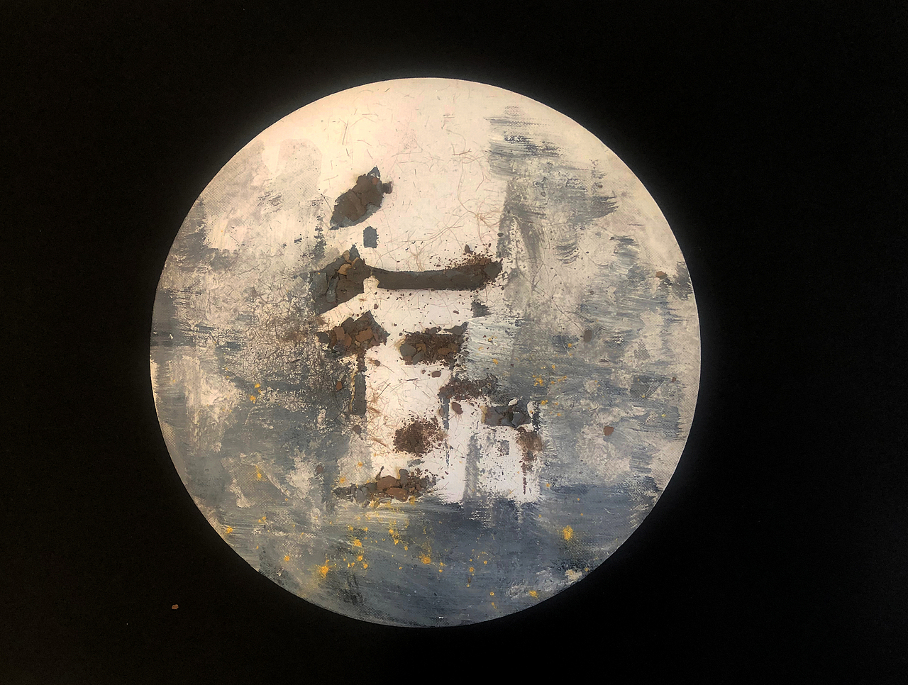 综合材料作品——诗情古韵（图ZMzU1OTM0Nzk2） - 实验艺术 - 站酷设计师南河湾原创素材 - 站酷ZCOOL