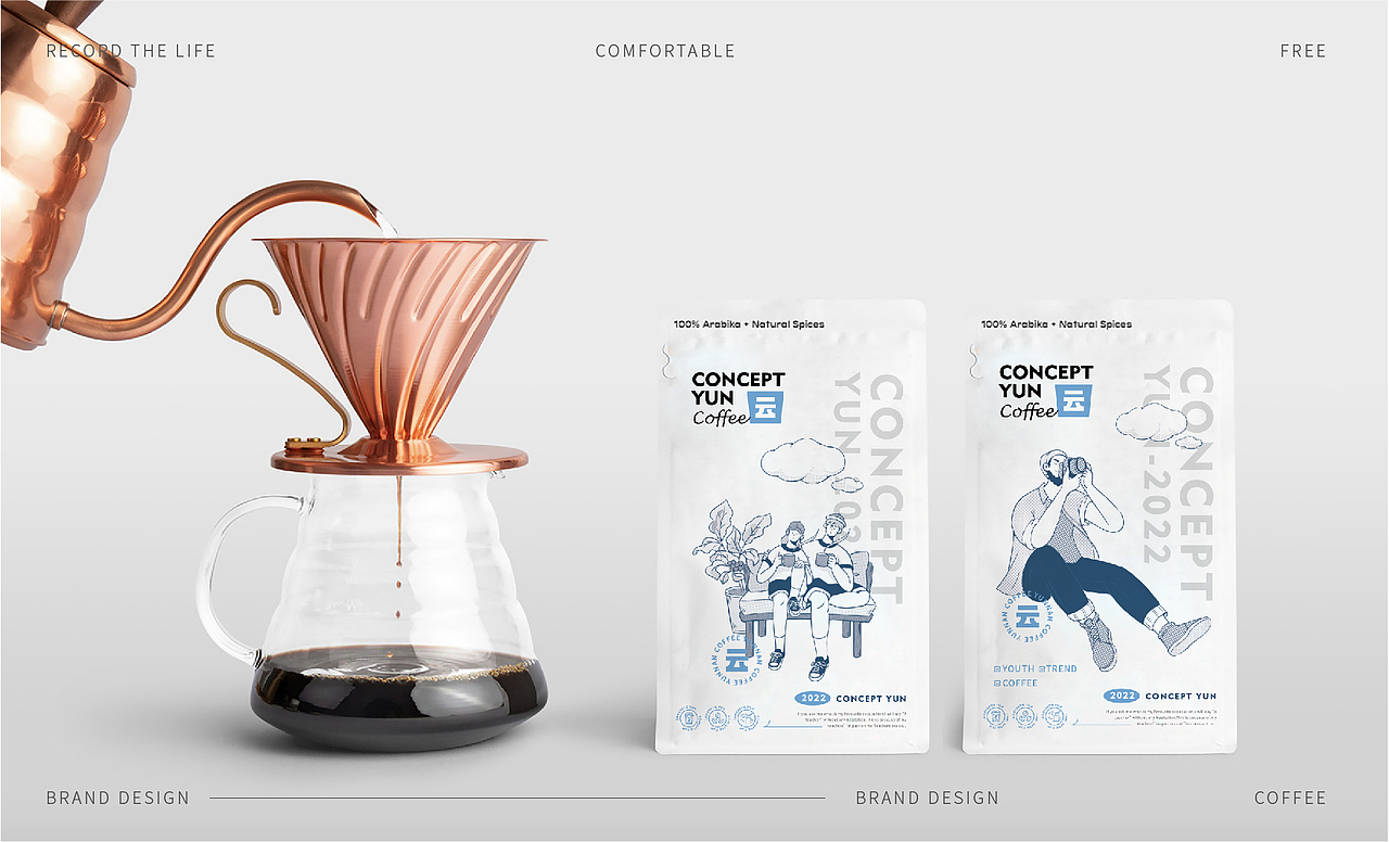 概念云咖啡·品牌VI策划设计|LOGO包装设计|插画设计|（图ZMzIxOTE2OTUy） - 品牌 - 站酷设计师同道设计张博2018原创素材 - 站酷ZCOOL