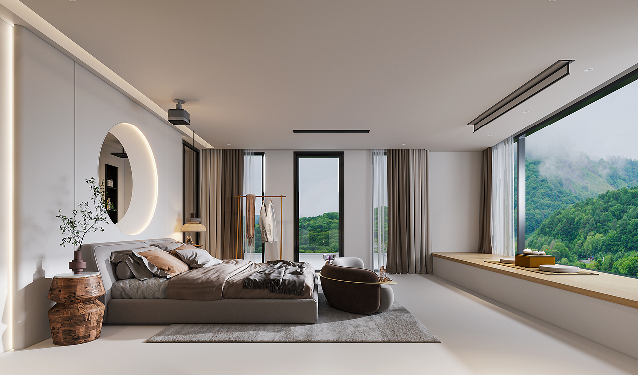 衡山景区民宿全案设计(室内部分)