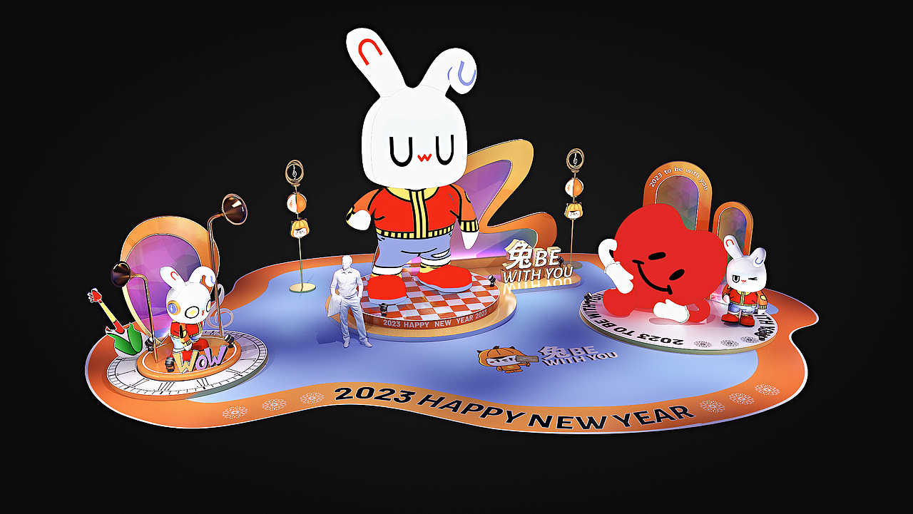 新年美陈（图ZMzU1MTk2NjA4） - 其他工业/产品 - 站酷设计师formars原创素材 - 站酷ZCOOL