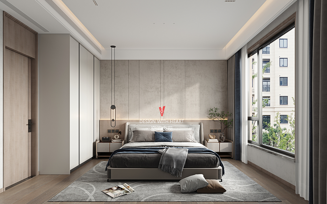 V8空间表现 | 简约公寓设计