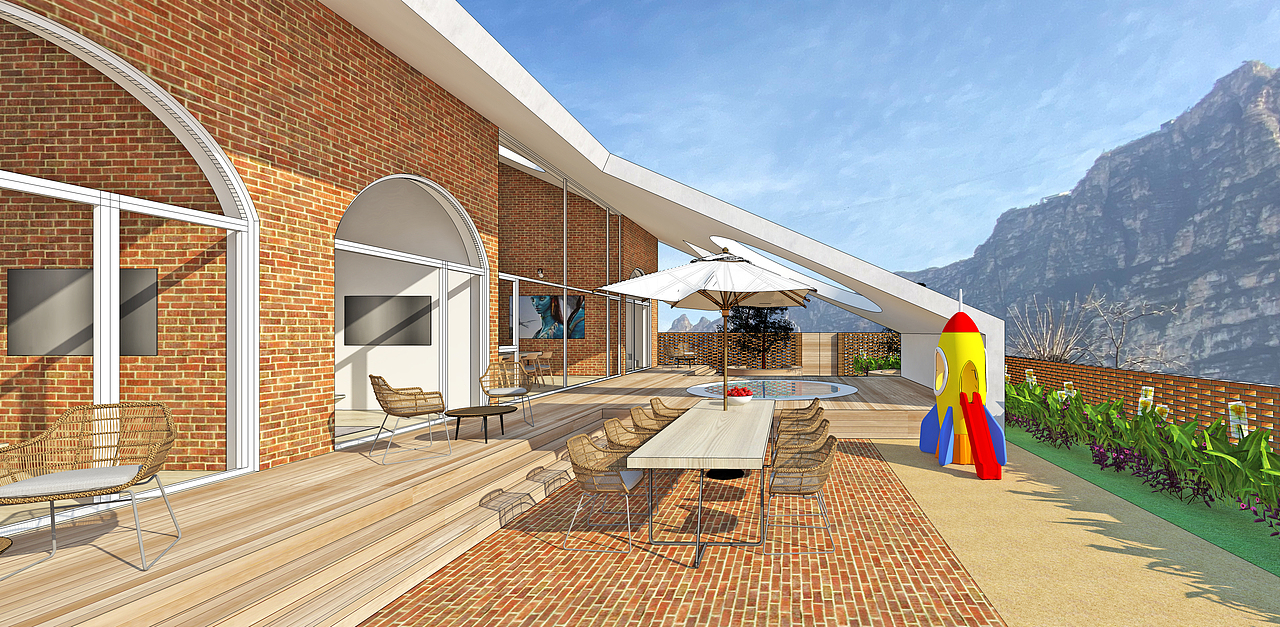 北京延庆砖舍3号院民宿新建