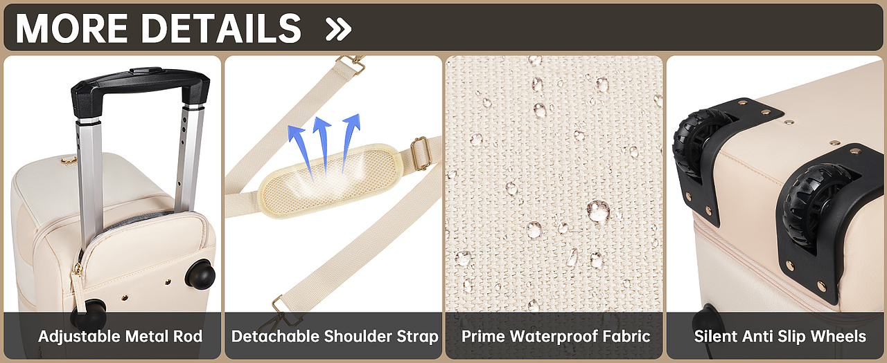 跨境电商亚马逊A+拉杆包包拍摄精修设计 |箱包拍摄案例