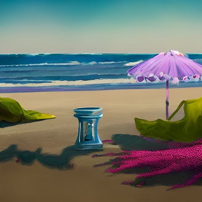 色彩绚丽的场景