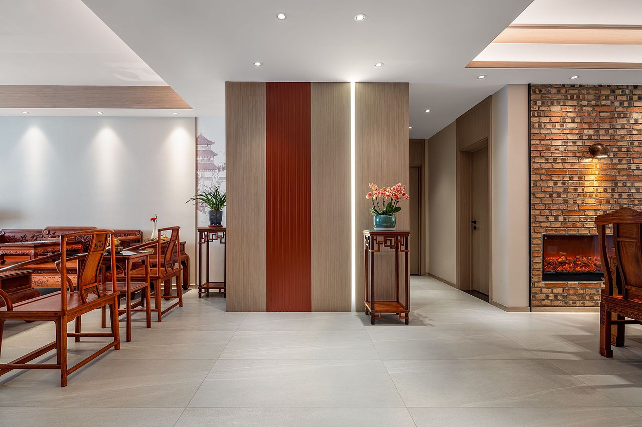 石家庄君悦府纯中式完工实景图（图ZMzA0NjE0ODA4） - 环境/建筑摄影 - 站酷设计师河北网高vr全景原创素材 - 站酷ZCOOL