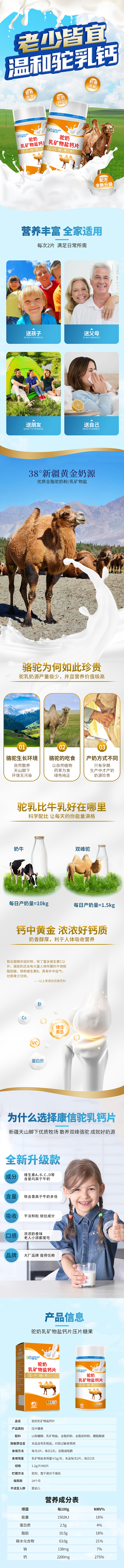 驼奶钙片详情（图ZMzA1MzY2MjEy） - 电商 - 站酷设计师你还皮不皮原创素材 - 站酷ZCOOL