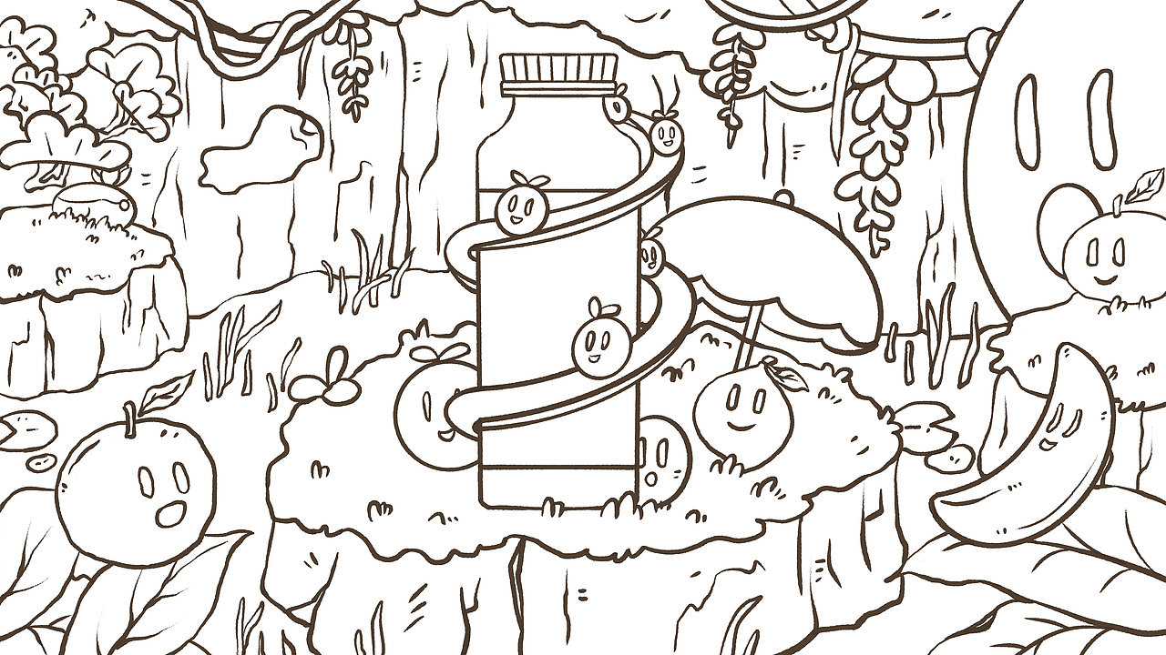 【农夫山泉】茶π的美好世界·山涧一角