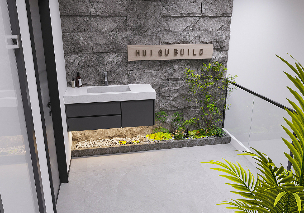 工装|办公空间（图ZMzIzOTQ4NTM2） - 家装设计 - 站酷设计师画画效果兔原创素材 - 站酷ZCOOL