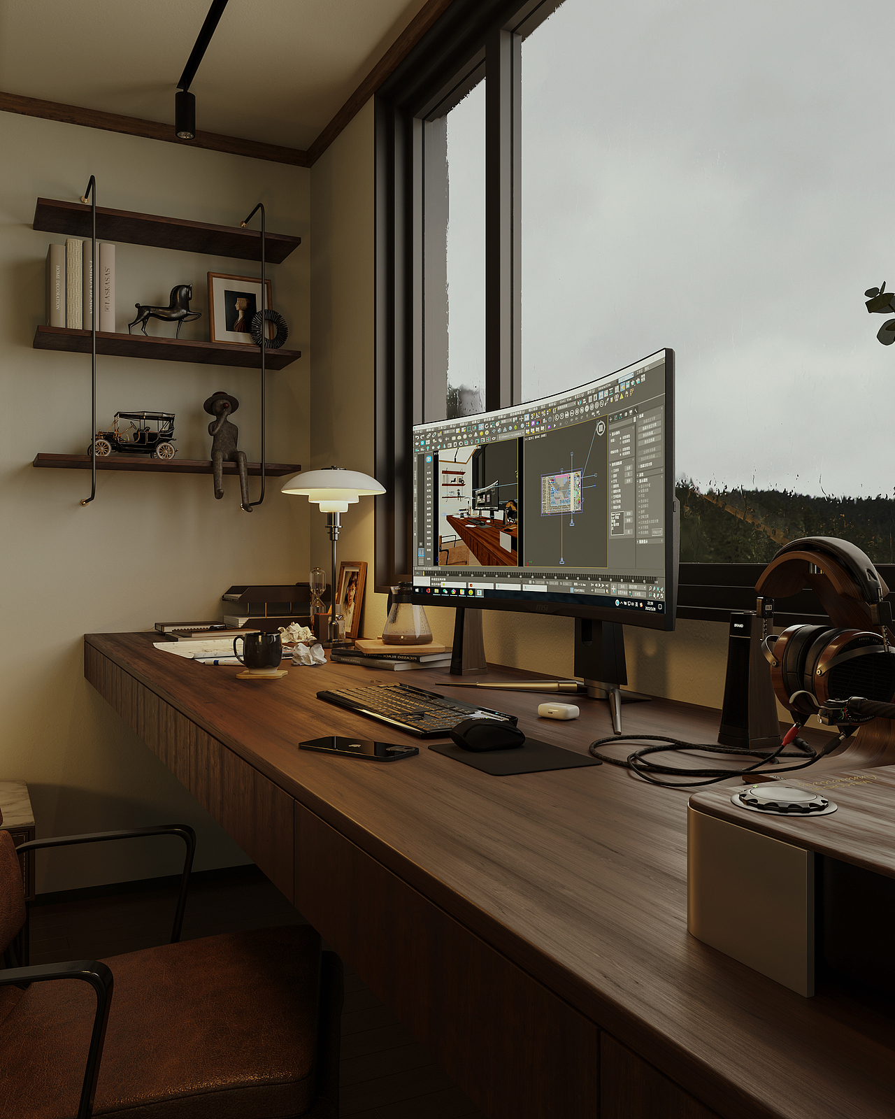 大家好,这个是我的卧室