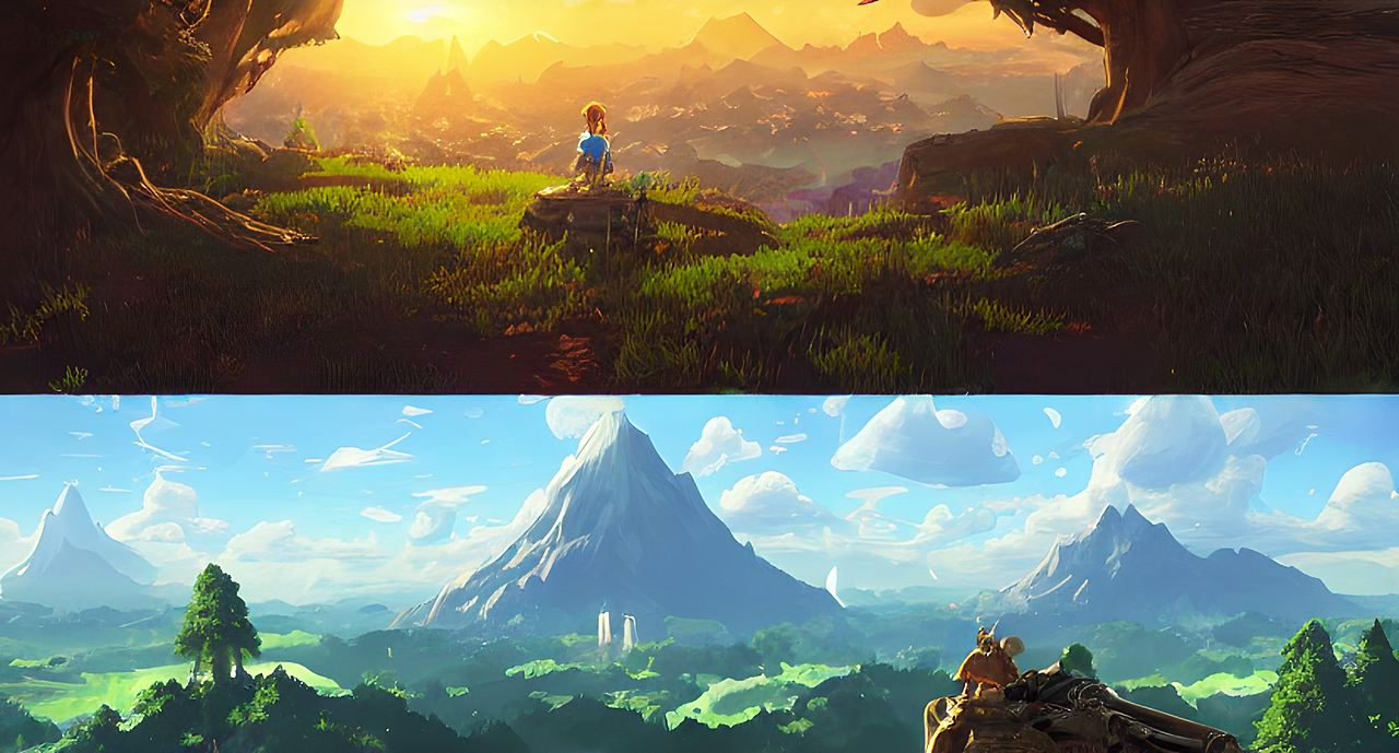 AI绘图-漫画场景/风景（图ZMzE3NjUwMzMy） - AI作品 - 站酷设计师evey_Chen原创素材 - 站酷ZCOOL