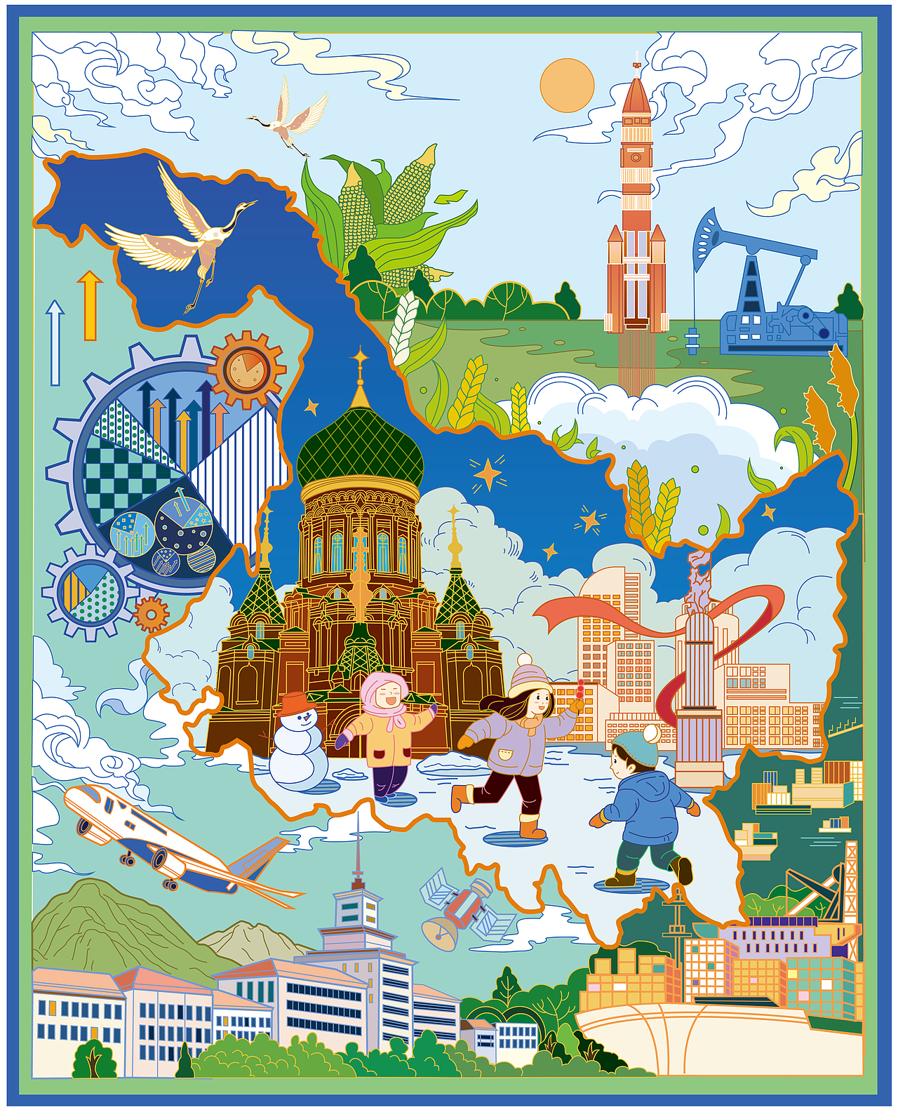 四月插画总结分享（图ZMzY3OTMxODky） - 商业插画 - 站酷设计师草率的小马原创素材 - 站酷ZCOOL