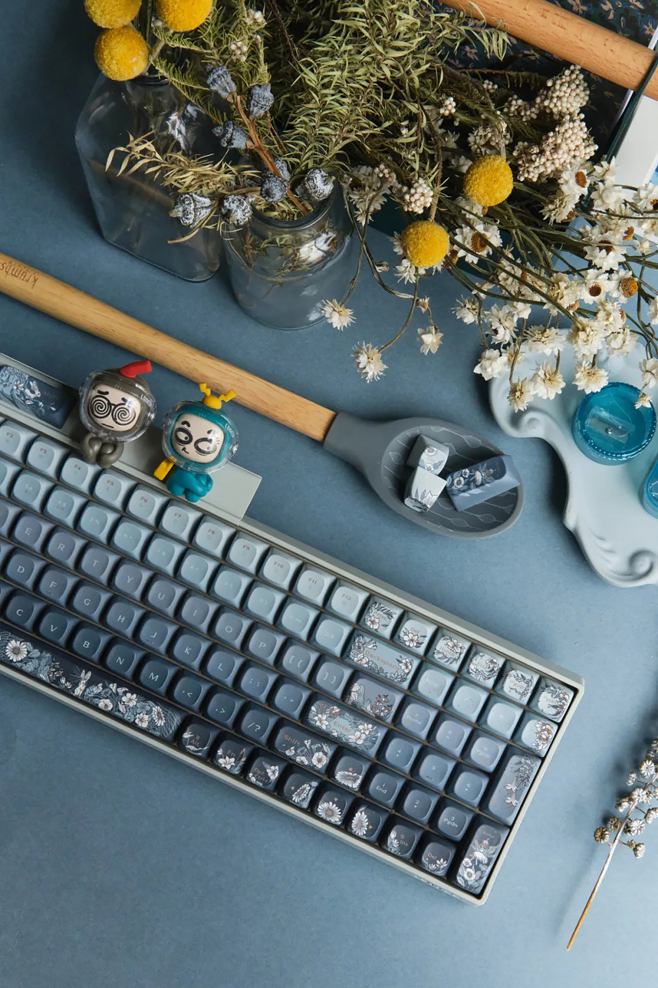 『花幔仙踪』主题键盘设计