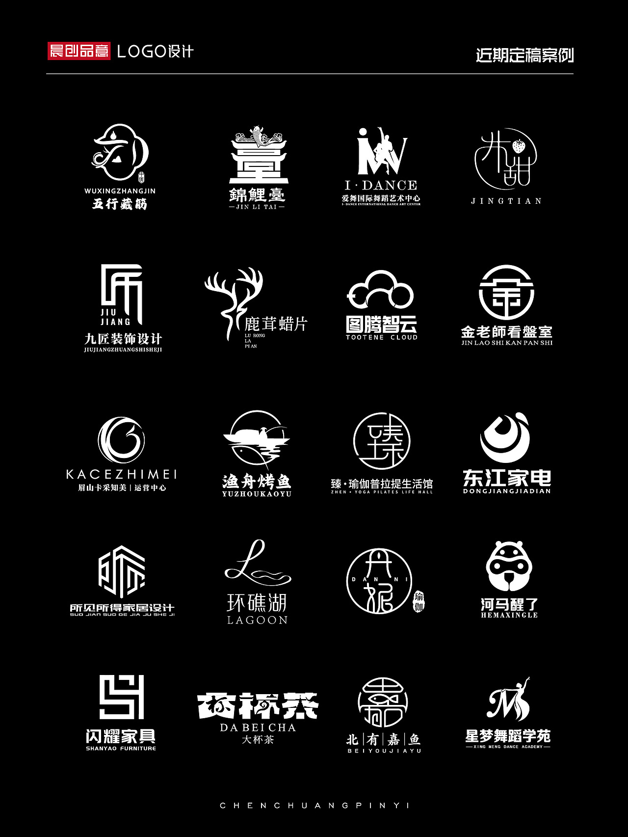 近期定稿LOGO案例（图ZMzEwMjM4MDc2） - Logo - 站酷设计师晨创品意原创素材 - 站酷ZCOOL