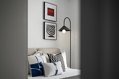 家装案例赏析——克莱因蓝的浪漫