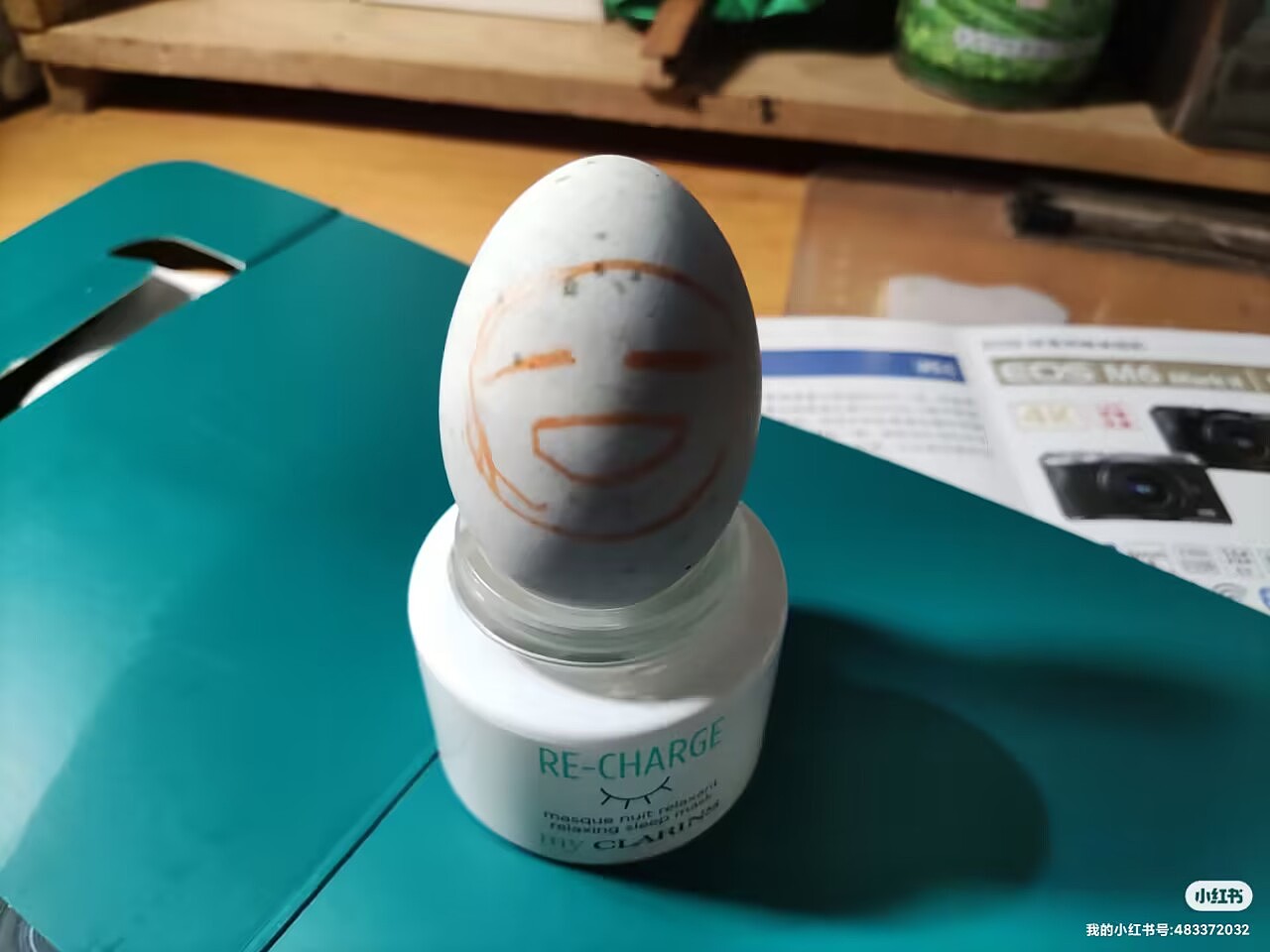 #好食肌长绽放#@my CLARINS @站酷-空瓶改造变废为宝