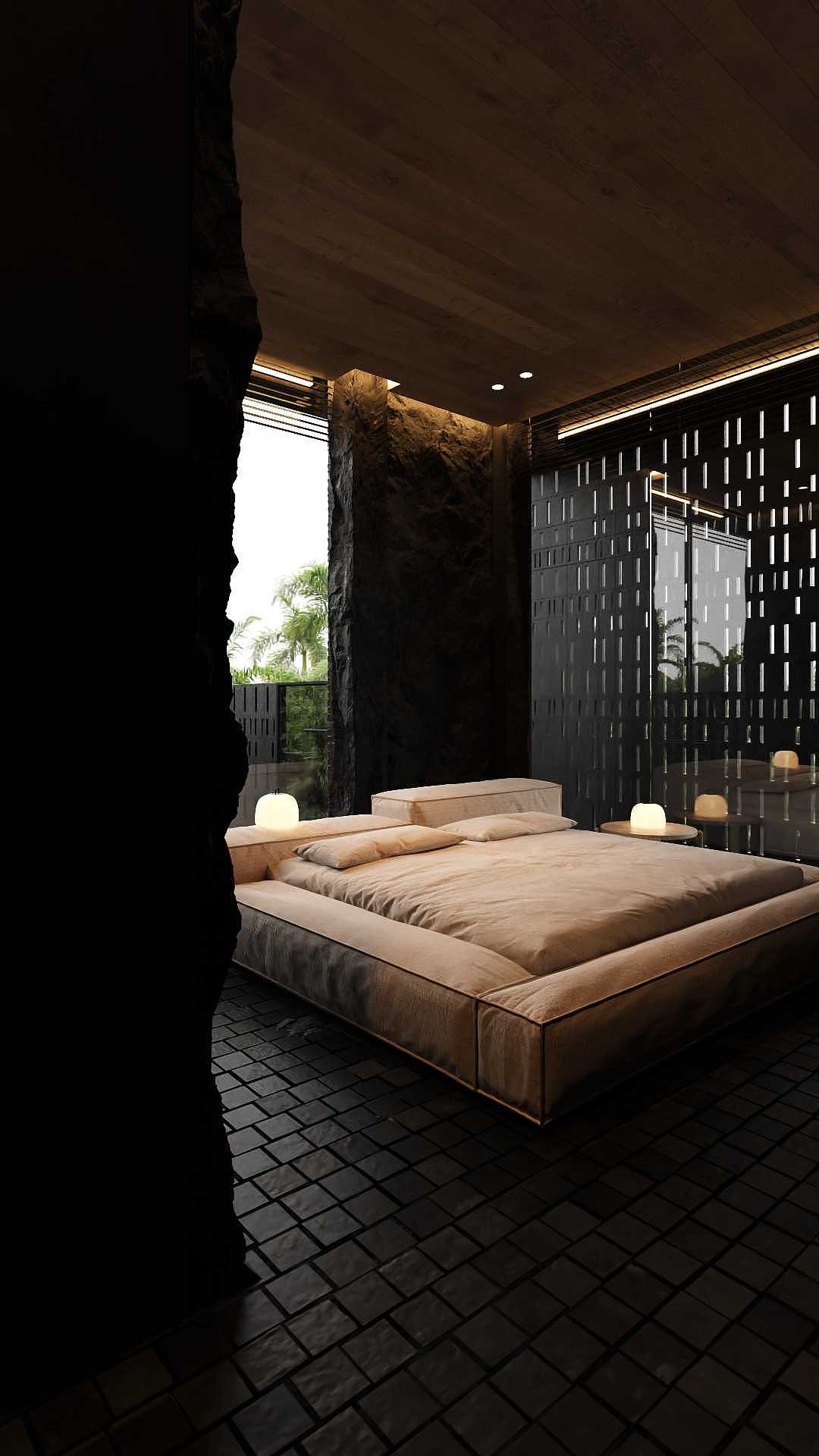 黑色森林——現代極簡別墅案例