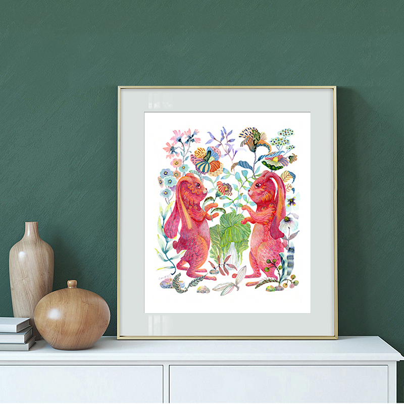 Good luck 兔 you（图ZMzIyMDk1MDYw） - 绘画 - 站酷设计师思群艺制原创素材 - 站酷ZCOOL