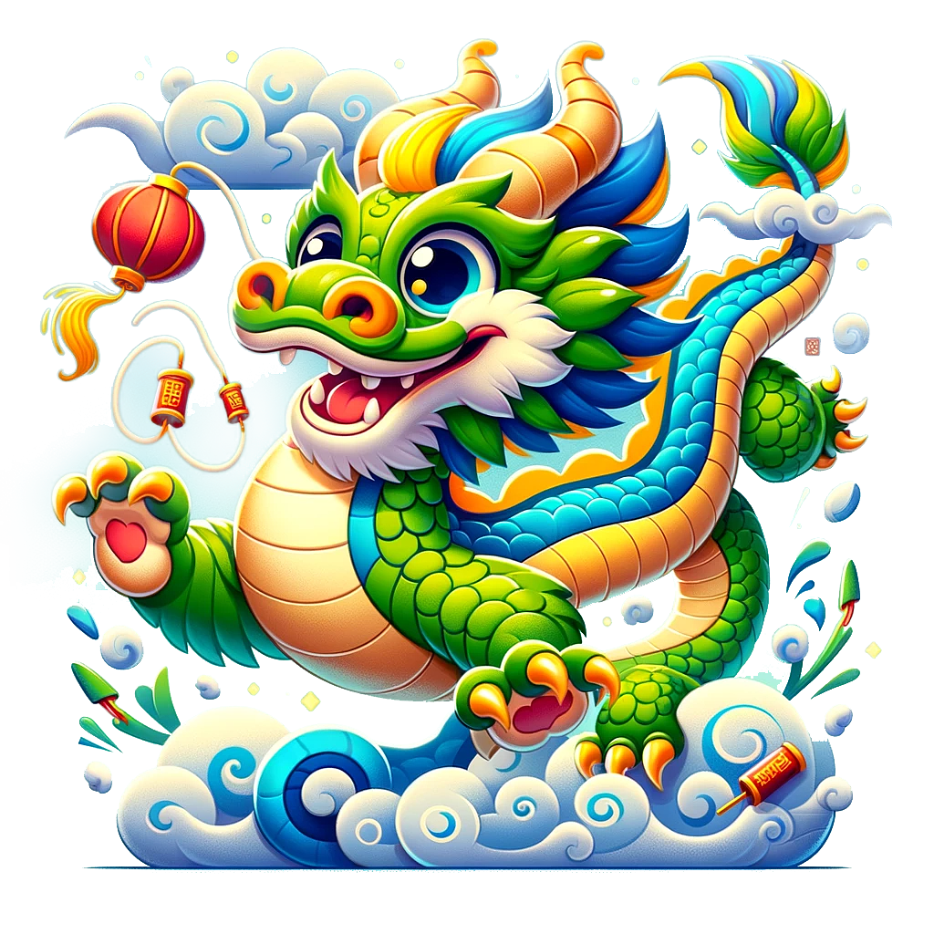 象征着活力与生机的萌萌龙（图ZMzYwMTk4NjAw） - 新锐潮流插画 - 站酷设计师Z483655928原创素材 - 站酷ZCOOL